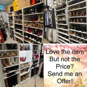 👀out my closet 🥰 Brands like Chanel,Christian Louboutin, Loro Piana,Balenciaga